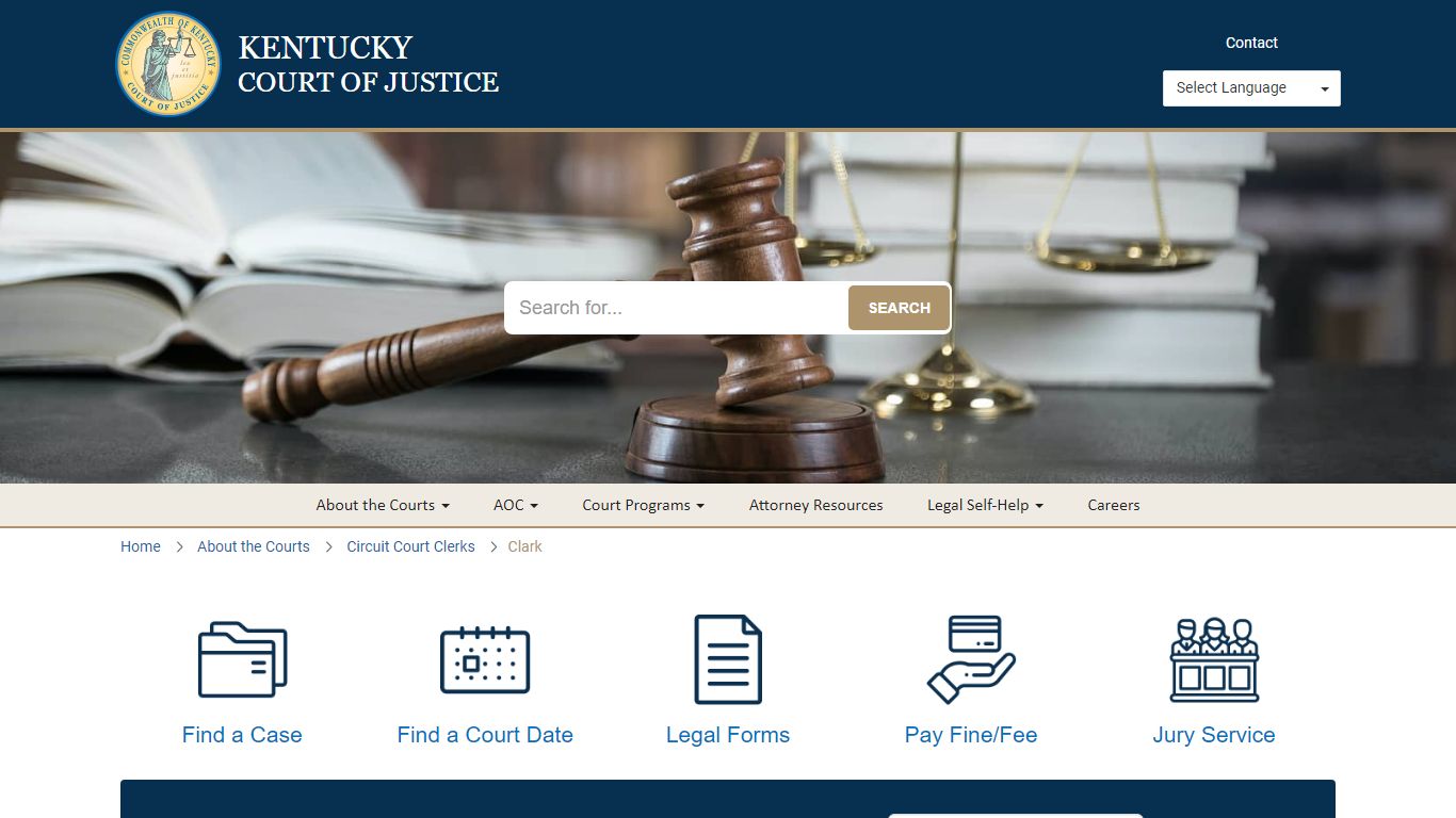 Clark - Kentucky Court of Justice
